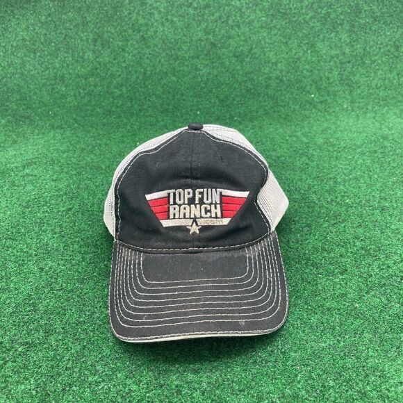 Outdoor Cap Mens Black White Adjustable Snapback Trucker Cap One Size - Picture 1 of 3